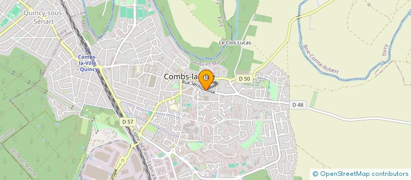 localisation de l'entreprise PRACMEN à COMBS-LA-VILLE