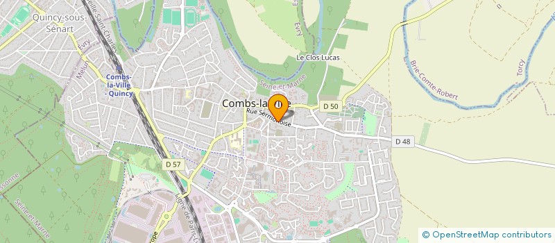 localisation de l'entreprise PRACMEN SECURITY à COMBS-LA-VILLE