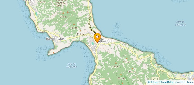 localisation de l'entreprise PRACSA à BOUENI