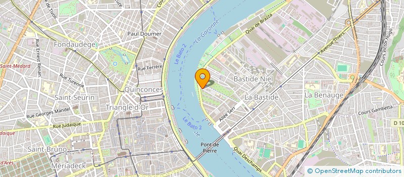 localisation de l'entreprise PRACTIMED  BORDEAUX