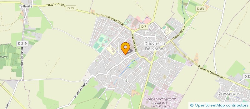 localisation de l'entreprise PRACTIWEB à DOUVRES-LA-DELIVRANDE