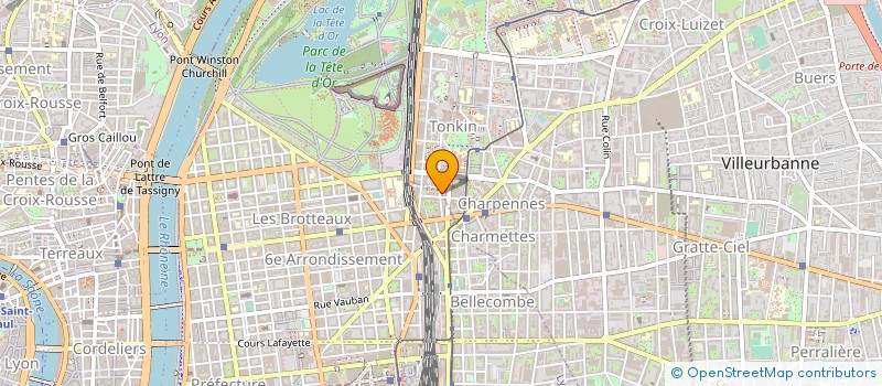 localisation de l'entreprise PRACTYS CONSEIL SARL à LYON