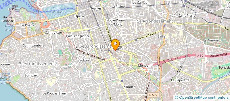 localisation de l'entreprise PRAD'AUTO à MARSEILLE