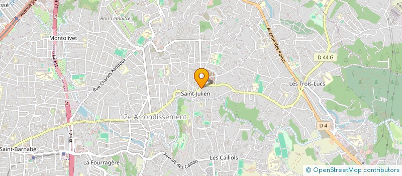 localisation de l'entreprise PRAD SECURITE à MARSEILLE