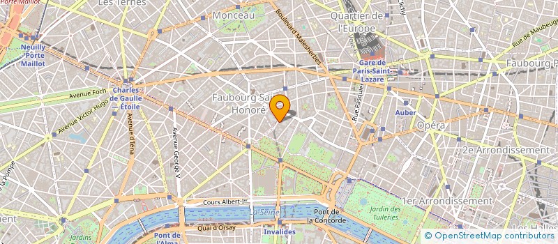 localisation de l'entreprise PRADA RETAIL FRANCE à PARIS