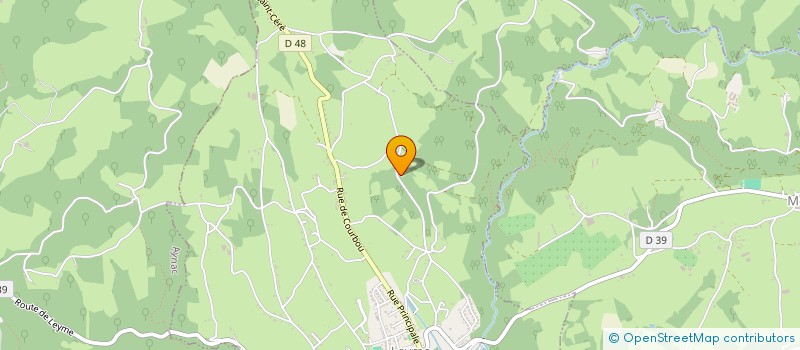 localisation de l'entreprise PRADAYROL  LEYME