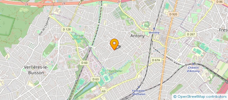 localisation de l'entreprise PRADAYROL                     FERNA à ANTONY