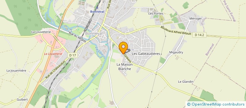 localisation de l'entreprise PRADE PERE ET FILS à BONNEVAL