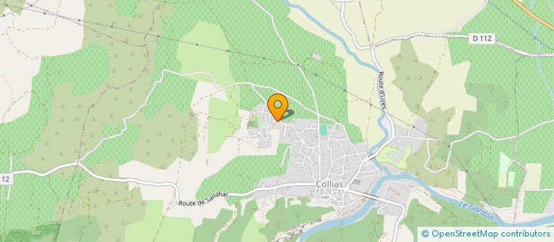 localisation de l'entreprise PRADEILLES  COLLIAS