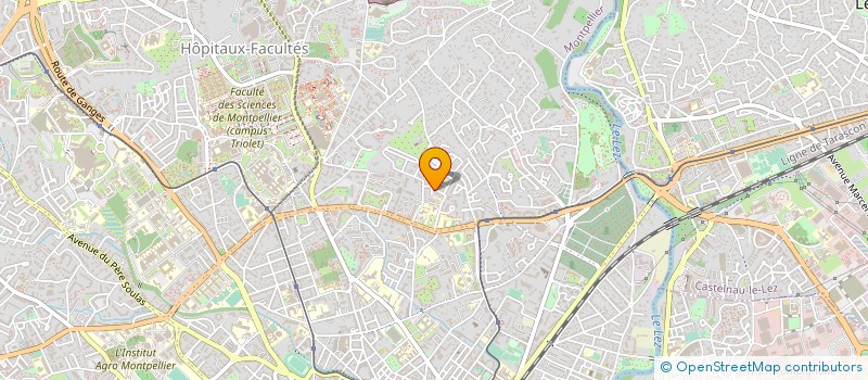 localisation de l'entreprise PRADEL  MEYRARGUES