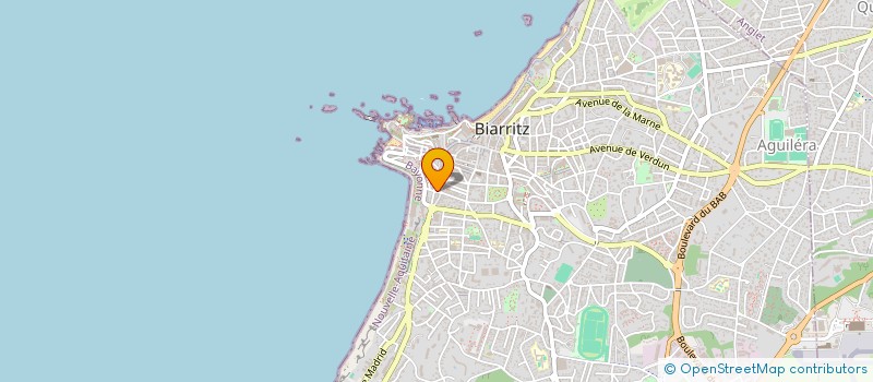localisation de l'entreprise PRADERE AVRIL à BIARRITZ