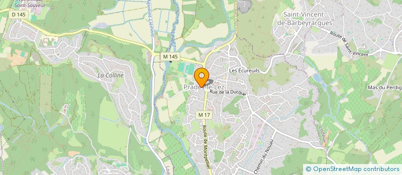 localisation de l'entreprise PRADES INITIATIVES à PRADES-LE-LEZ