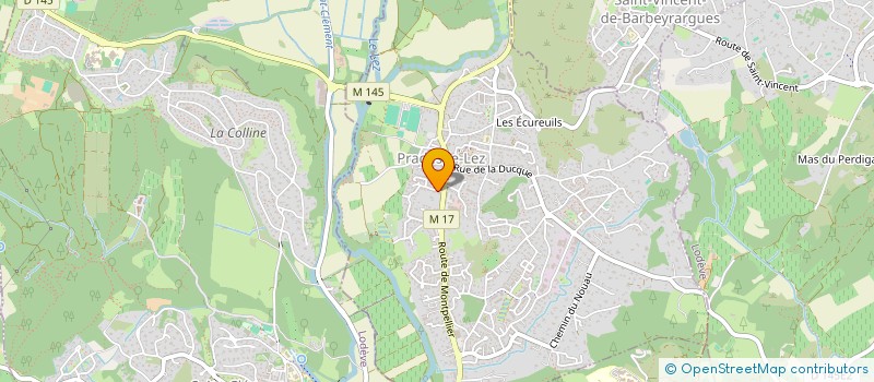 localisation de l'entreprise PRADES LE LEZ-ENVIRONNEMENT à PRADES-LE-LEZ