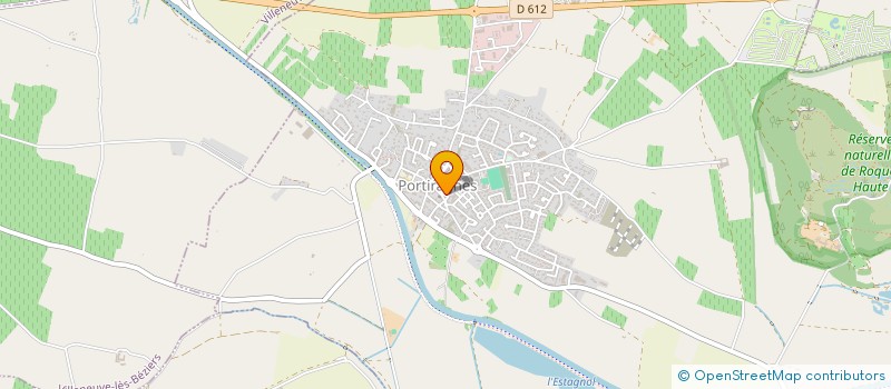 localisation de l'entreprise PRADIE FABIEN  PORTIRAGNES