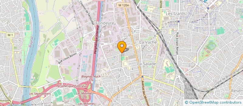localisation de l'entreprise PRADIE RENOV à TOULOUSE