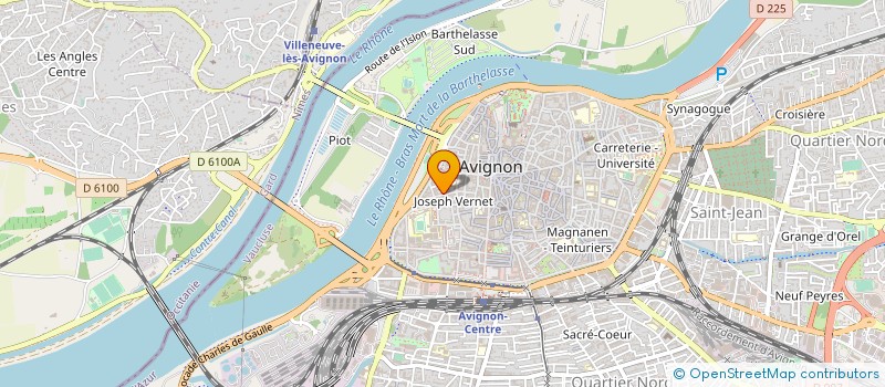 localisation de l'entreprise PRADIER BOIS-ENERGIE à AVIGNON