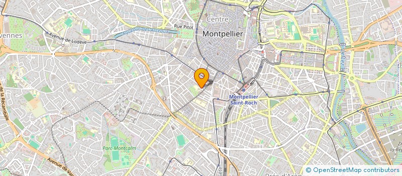 localisation de l'entreprise PRADIER DERRIEN à MONTPELLIER