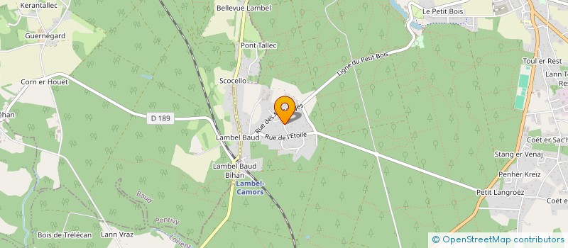 localisation de l'entreprise PRADO IMMO  CAMORS