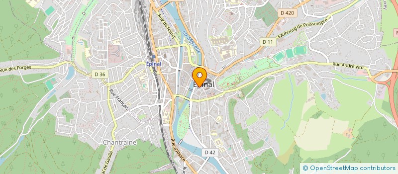 localisation de l'entreprise PRAECO ENCHERES  EPINAL