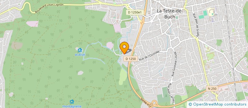 localisation de l'entreprise PRAEDIUM GERMAIN à LA TESTE-DE-BUCH