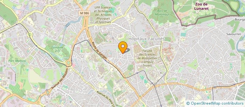 localisation de l'entreprise PRAESIDIS FRANCE à MONTPELLIER