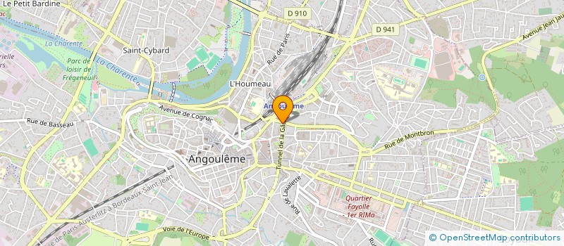 localisation de l'entreprise PRAESIDIUM FIDES à ANGOULEME