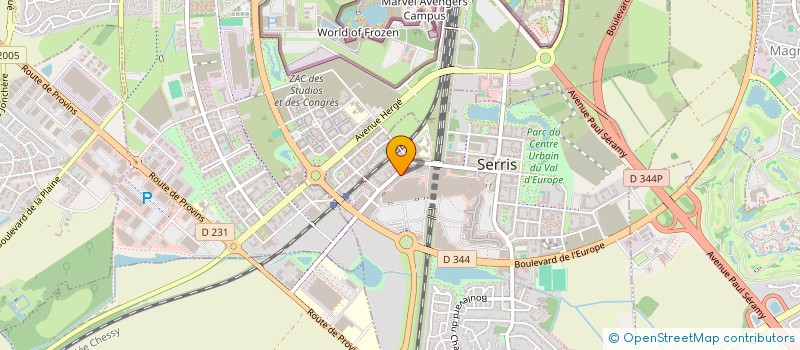 localisation de l'entreprise PRAESTIA  SERRIS