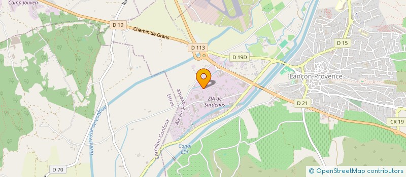 localisation de l'entreprise PRAESTO  LANCON-PROVENCE