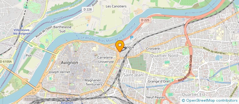 localisation de l'entreprise PRAETEOM AVOCATS à AVIGNON