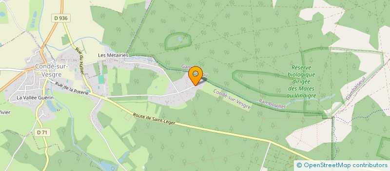 localisation de l'entreprise PRAETORIAN SUPPORT SERVICE  CONDE-SUR-VESGRE