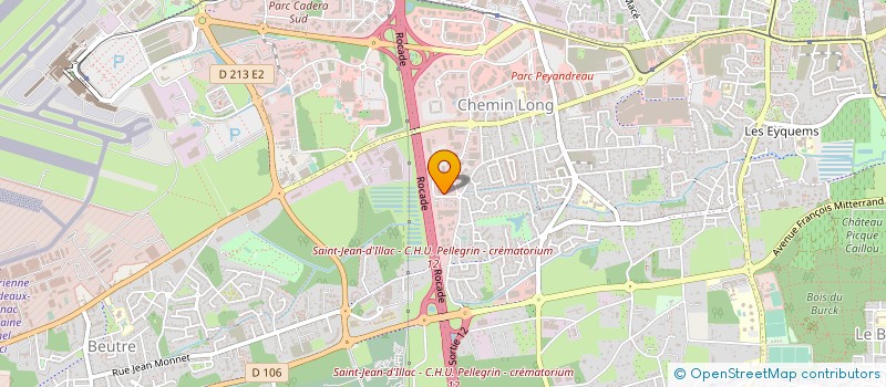 localisation de l'entreprise PRAEVENTIA  MERIGNAC