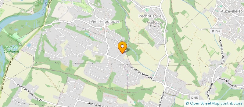 localisation de l'entreprise PRAG  VIEILLE-TOULOUSE