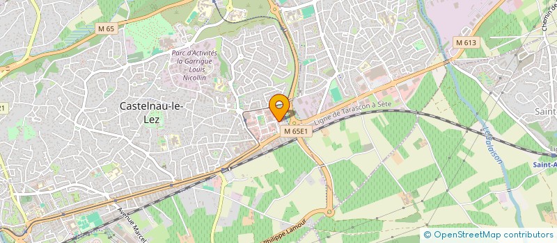 localisation de l'entreprise PRAG HOLDING  CASTELNAU-LE-LEZ