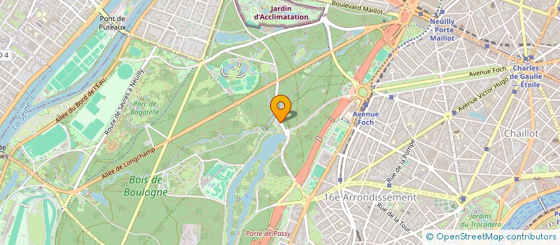 localisation de l'entreprise PRAGA  PARIS