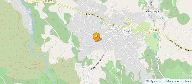 localisation de l'entreprise PRAGM  FLAYOSC