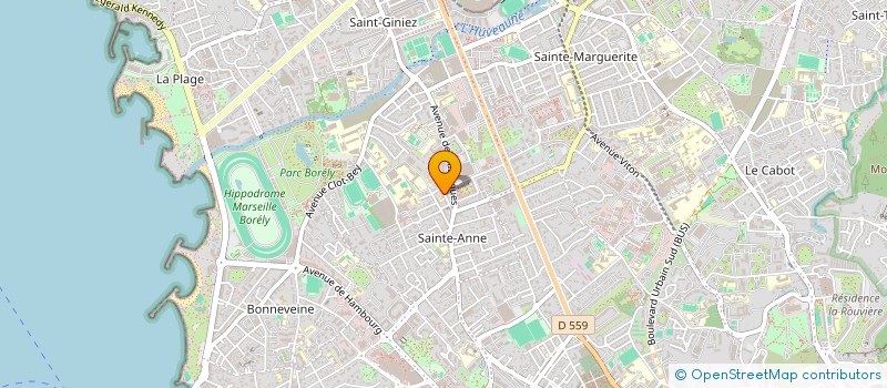localisation de l'entreprise PRAGMA à MARSEILLE