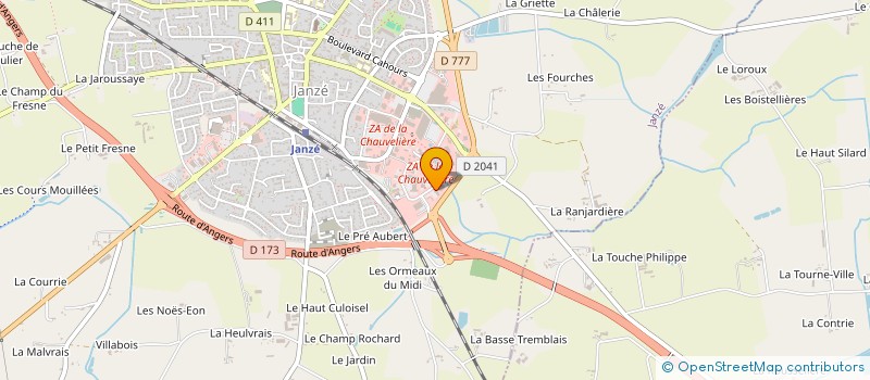 localisation de l'entreprise PRAGMA  JANZE