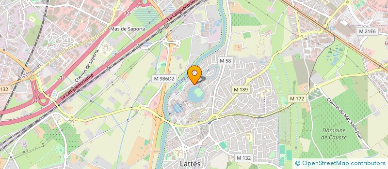 localisation de l'entreprise PRAGMA CONSEIL à LATTES