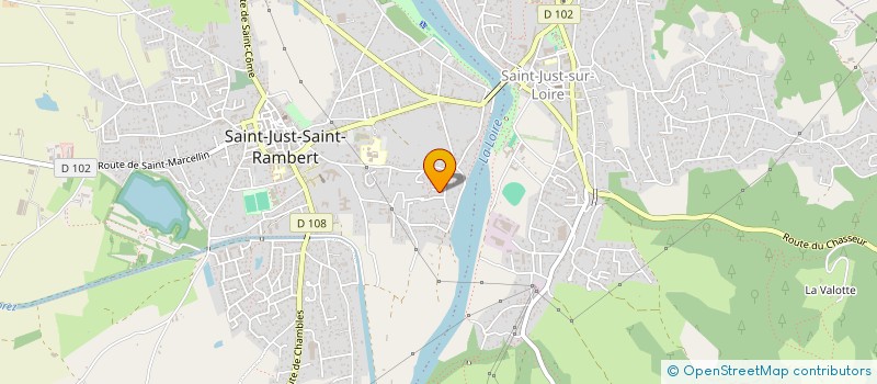 localisation de l'entreprise PRAGMA CONSULT à SAINT-JUST-SAINT-RAMBERT
