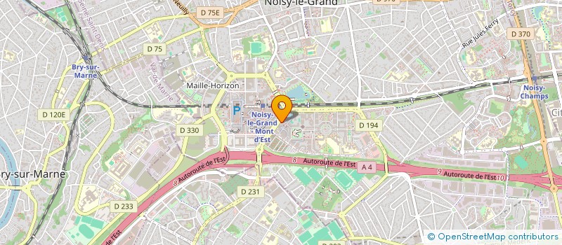 localisation de l'entreprise PRAGMA CONSULT ET TRADING à NOISY-LE-GRAND