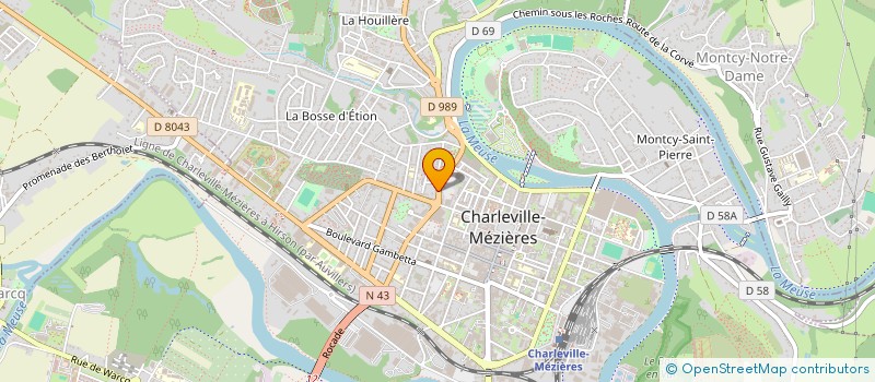 localisation de l'entreprise PRAGMA CONSULTING à CHARLEVILLE-MEZIERES