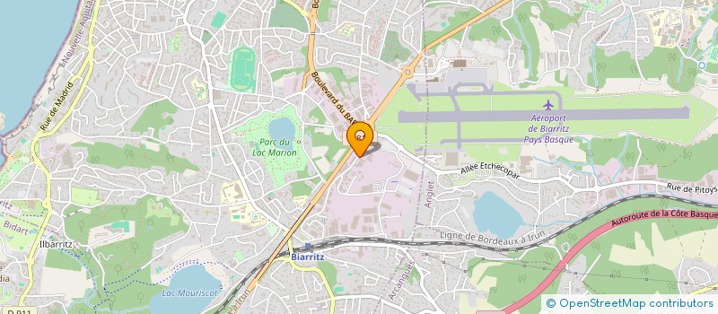 localisation de l'entreprise PRAGMA MOBILITY à BIARRITZ