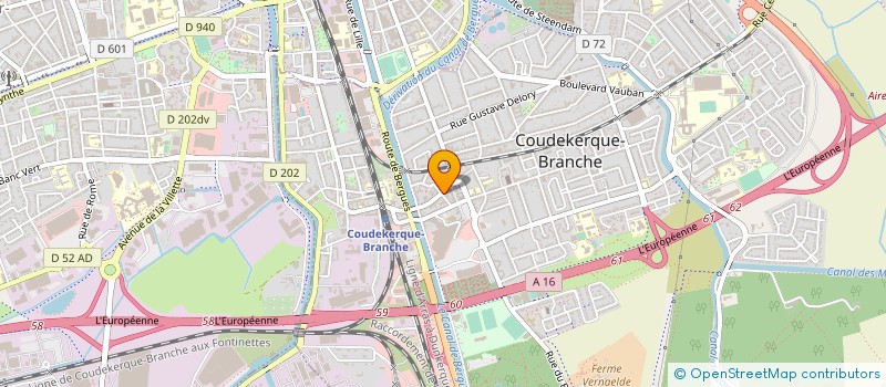 localisation de l'entreprise PRAGMA SYSTEMES  COUDEKERQUE-BRANCHE