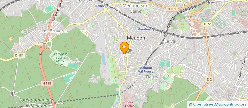 localisation de l'entreprise PRAGMABOOST CONSULTING  MEUDON
