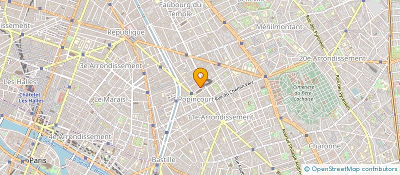 localisation de l'entreprise PRAGMADEV à PARIS