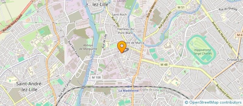 localisation de l'entreprise PRAGMATIK CONSEIL  MARCQ-EN-BARUL