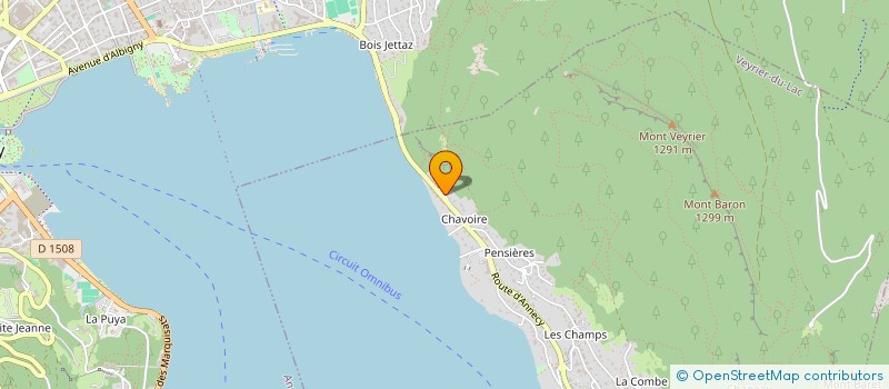 localisation de l'entreprise PRAGMATYK à VEYRIER-DU-LAC