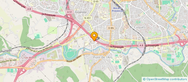 localisation de l'entreprise PRAGMEX à AIX-EN-PROVENCE