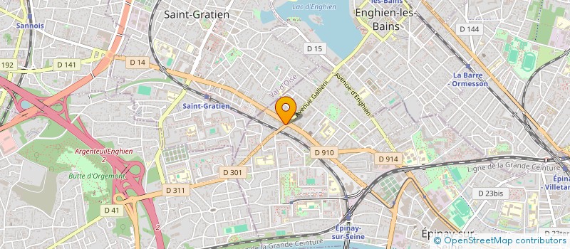localisation de l'entreprise PRAIA BTP à EPINAY-SUR-SEINE