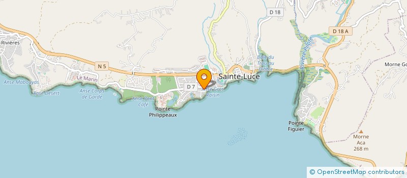 localisation de l'entreprise PRAK  SAINTE-LUCE